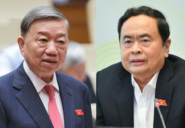 Trung ương giới thiệu ông Tô Lâm để bầu làm Chủ tịch nước, ông Trần Thanh Mẫn bầu làm Chủ tịch Quốc hội